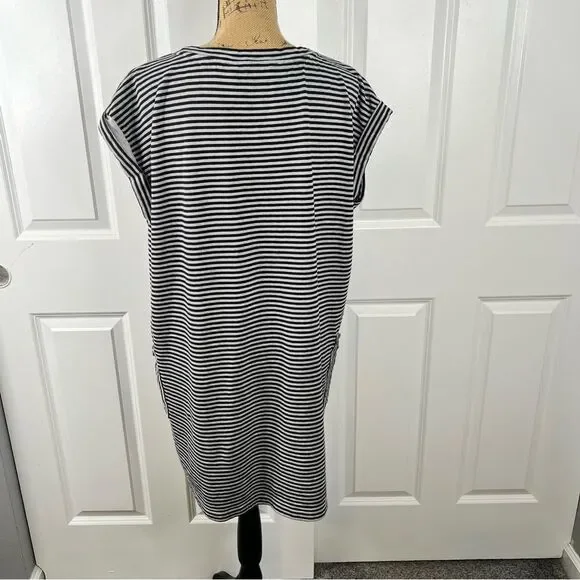 Sz XL Athleta Ease Up Gray & Black Sweater Dress $125 MSRP - Picture 6 of 12